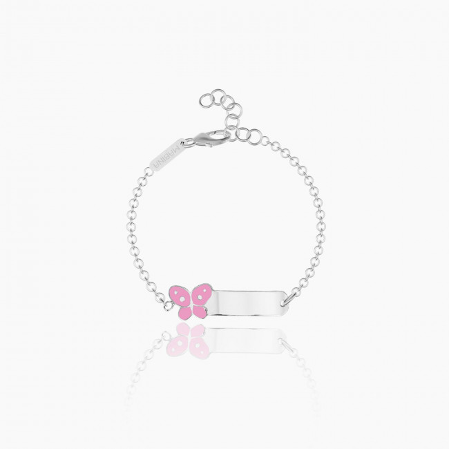 BRACCIALE MABINA JUNIOR ARGENTO BUTTERFLY-TAG 533259