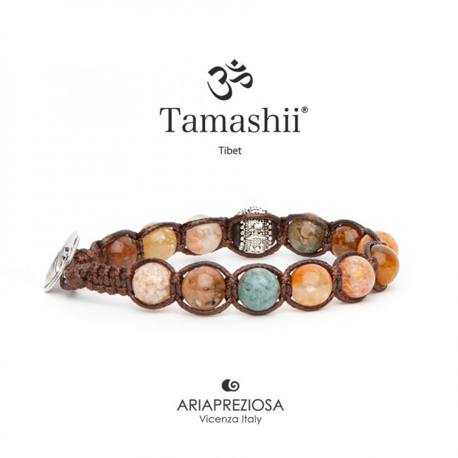 BRACCIALE TAMASHII NEW OCEAN STONE RUOTA DELLA PREGHIERA BHS1100-273