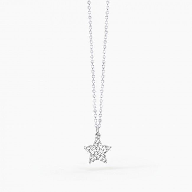 COLLANA MABINA POLVERE DI STELLE ARGENTO 553295