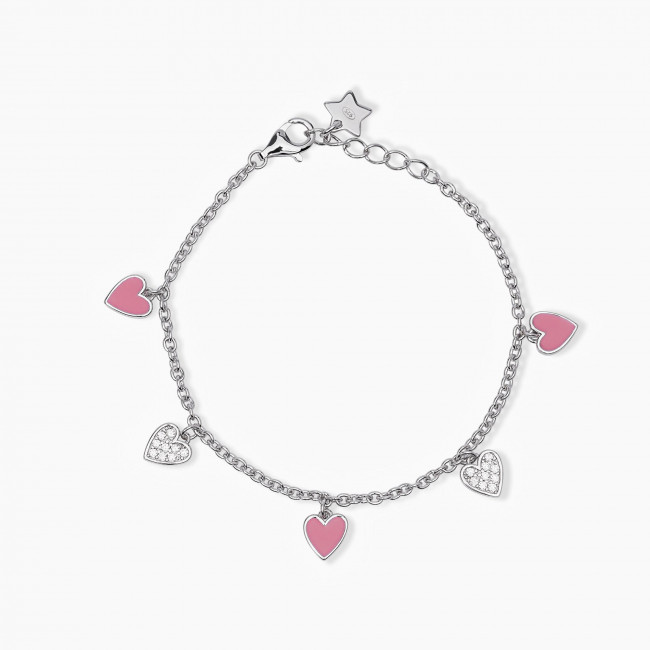 BRACCIALE MABINA JUNIOR ARGENTO MON AMOUR 533682