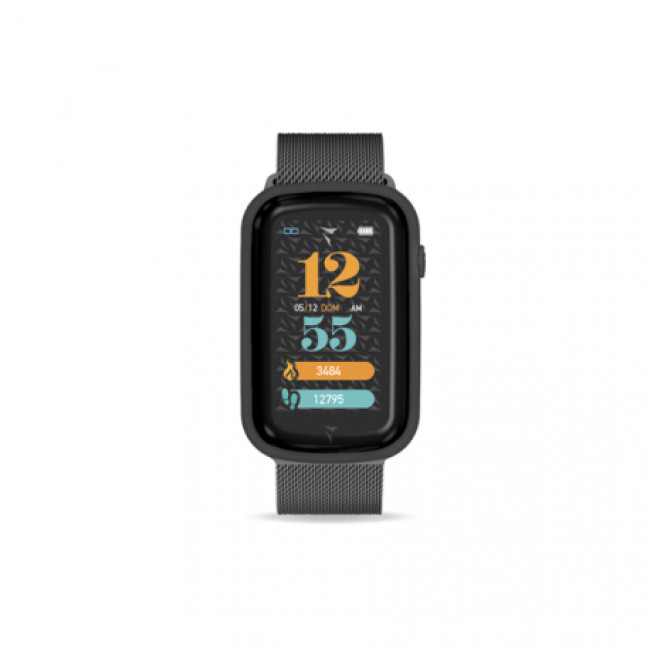 SMARTWATCH TECHMADE STEPS TM-STEPS-MBK