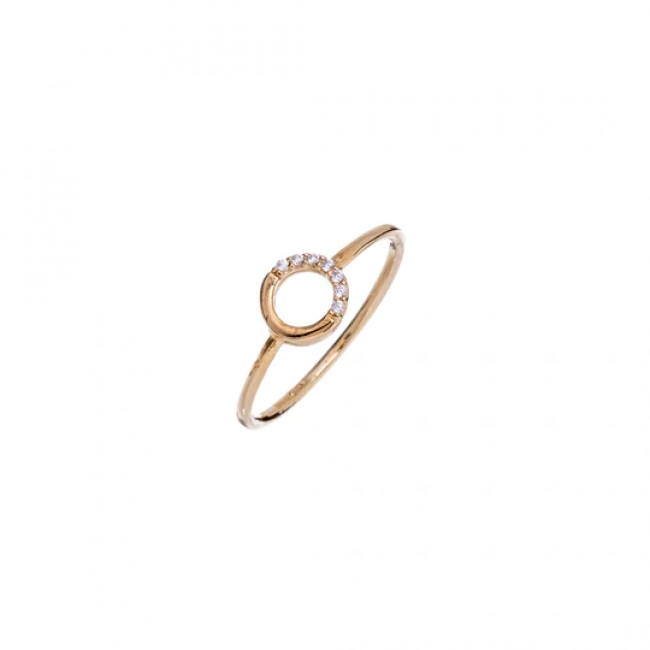 ANELLO ALISIA ARGENTO 925 SHINY CIRCLE AL3979-ORO-14 