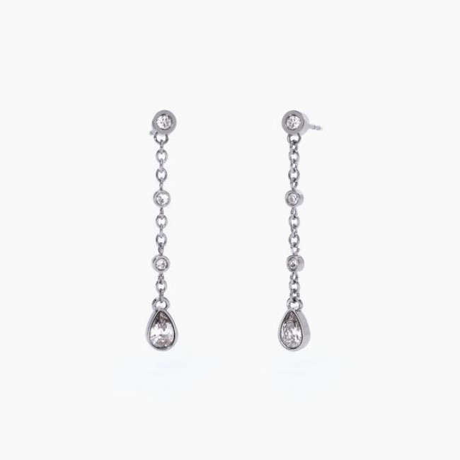 ORECCHINI 2JEWELS ACCIAIO CRISTALLI 261355