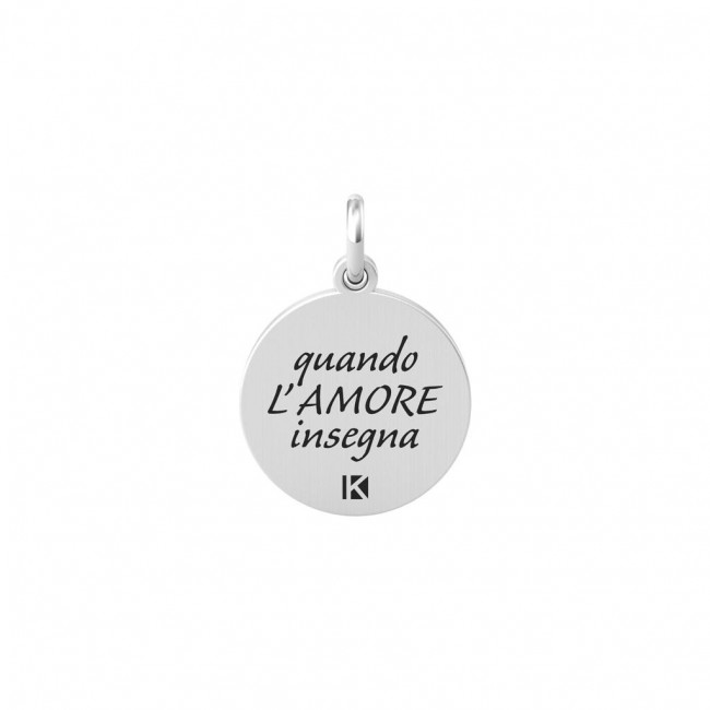 KIDULT BY YOU CHARM ACCIAIO MOMENTS L'AMORE INSEGNA 741003