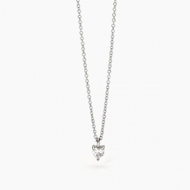 COLLANA PUNTO LUCE CUORE 2JEWELS ACCIAIO 251872