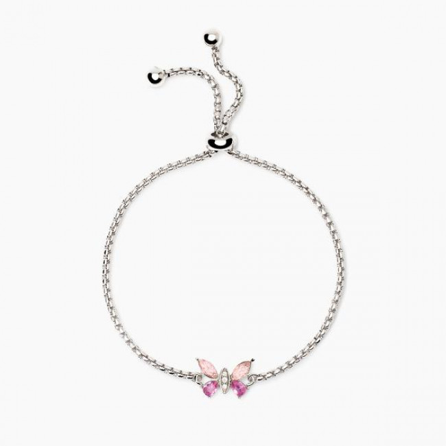 BRACCIALE 2JEWELS ACCIAIO CRISTALLI ROSA 232545