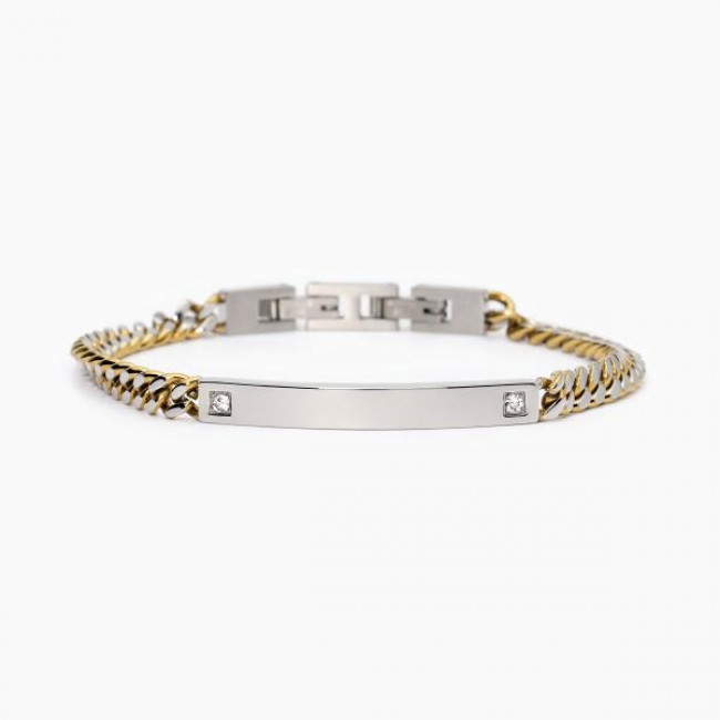 BRACCIALE  2JEWELS ACCIAIO BICOLORE  232497