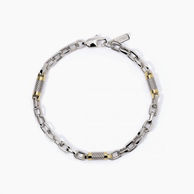 BRACCIALE  2JEWELS ACCIAIO BICOLORE  232372