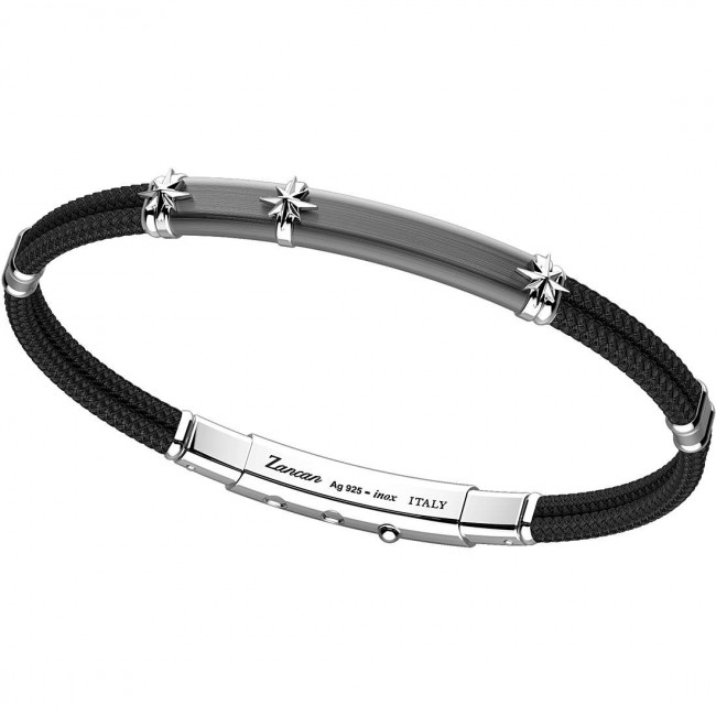 BRACCIALE ARGENTO ROBIKEVLAR ZANCAN ESB064-NE