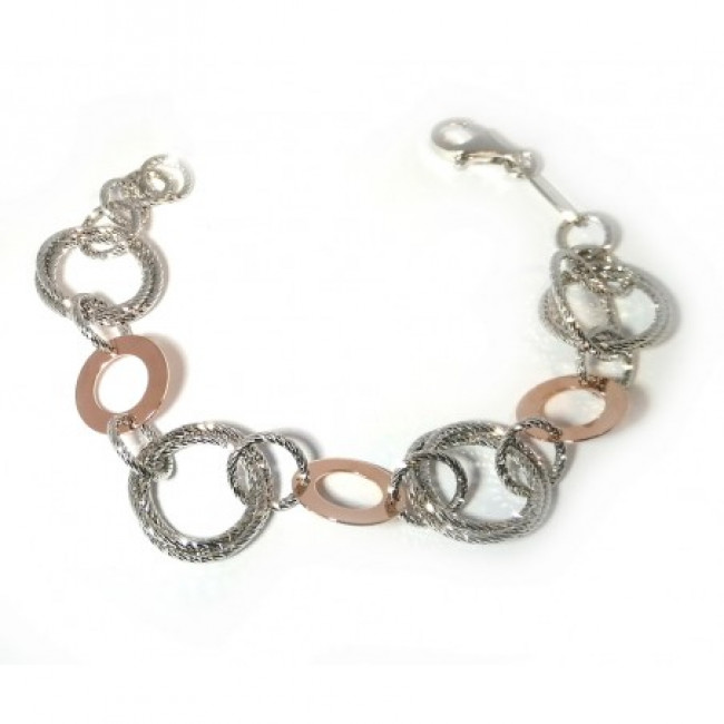 BRACCIALE FRABOSO ARGENTO 925 BR03482BC