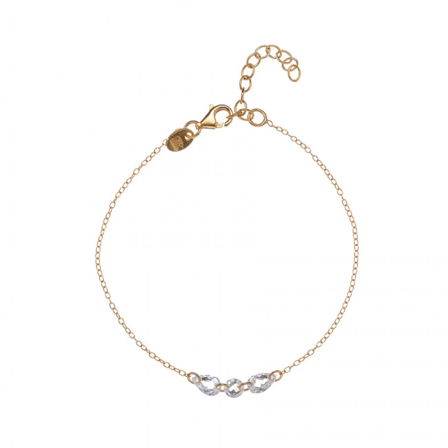 BRACCIALE ALISIA ARGENTO 925 CAMILLE AL4839-ORO