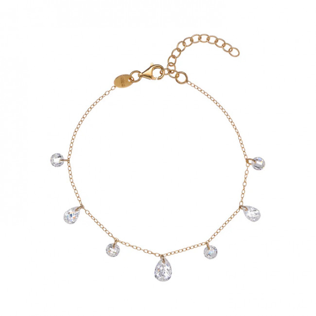 BRACCIALE ALISIA ARGENTO 925 CLARISSE AL4838-ORO