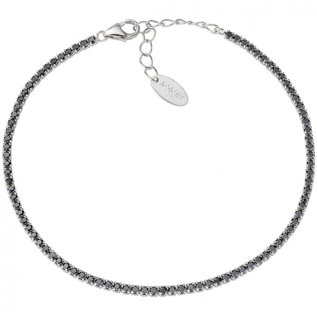 BRACCIALE ARGENTO TENNIS MANIA AMEN BT1BN17   