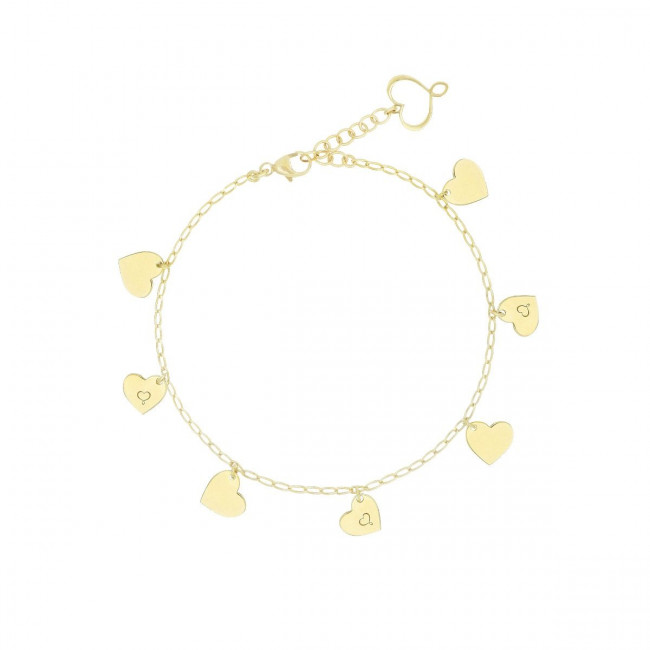 BRACCIALE MAMAN ET SOPHIE ARCHIVIO CUORI ARGENTO 925 BRARC27