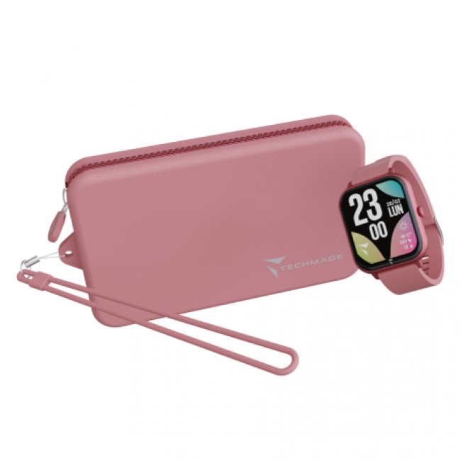 SMARTWATCH TECHMADE GLOW ROSA TM-GLOW-PINK