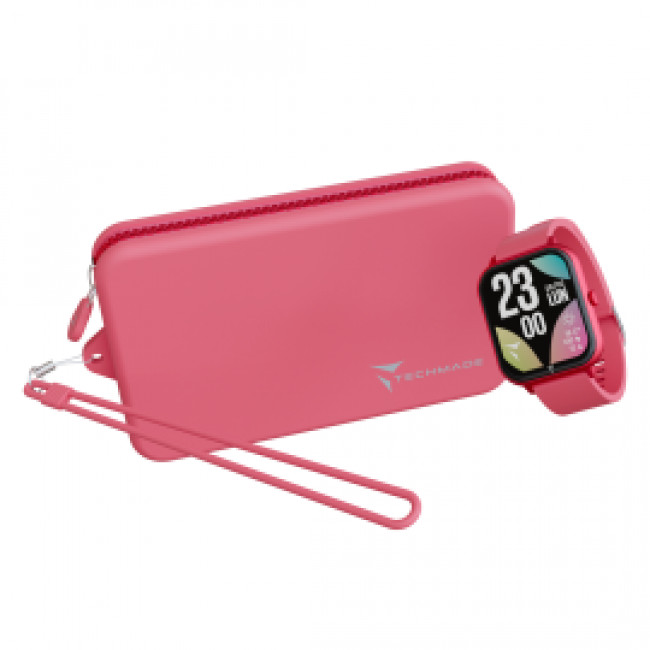 SMARTWATCH TECHMADE GLOW FUXIA TM-GLOW-DPK