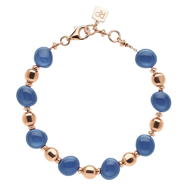 BRACCIALE ROSSO PREZIOSO ARGENTO 925 LOIRA BC24854R BLUE LONDON