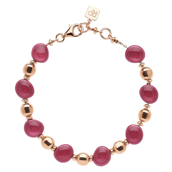 BRACCIALE ROSSO PREZIOSO ARGENTO 925 LOIRA BC24854R TORMALINA ROSA