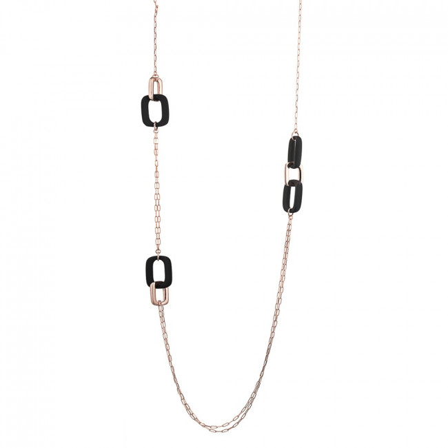 COLLANA MARCELLO PANE RUBBER ARGENTO 925  CLIT 063