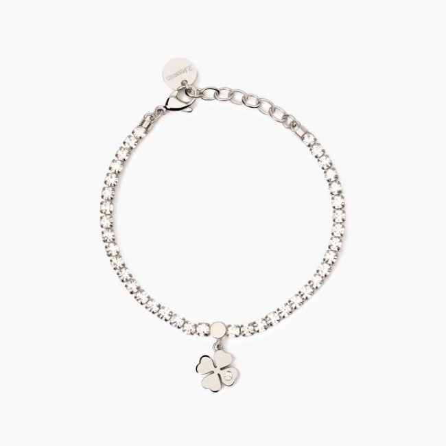 BRACCIALE 2JEWELS ACCIAIO CRISTALLI 232528