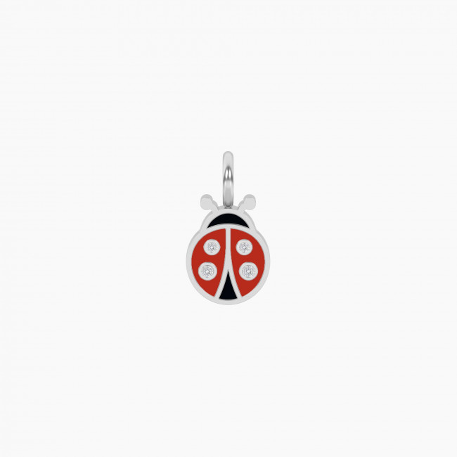 KIDULT BY YOU CHARM ACCIAIO SYMBOLS COCCINELLA 741154