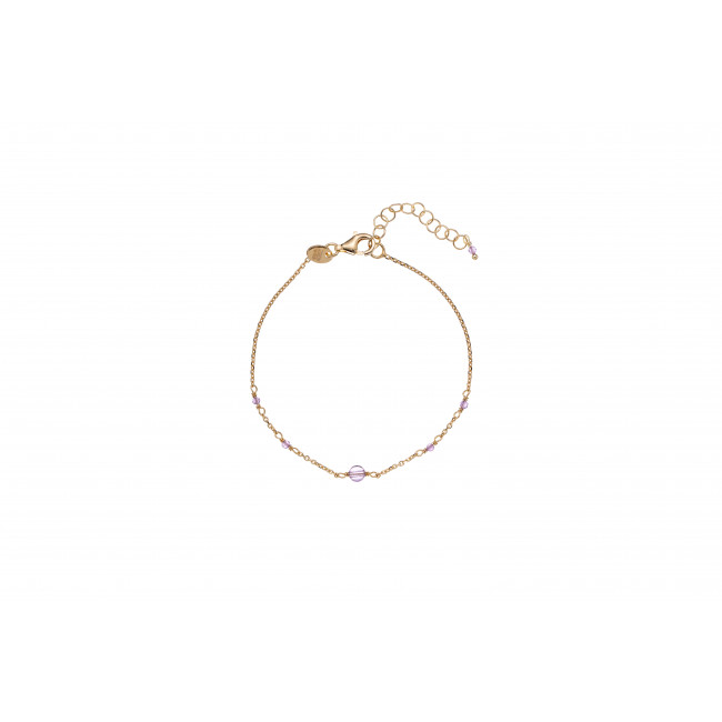 BRACCIALE ALISIA ARGENTO 925 AL1207-ORO-AMETISTA