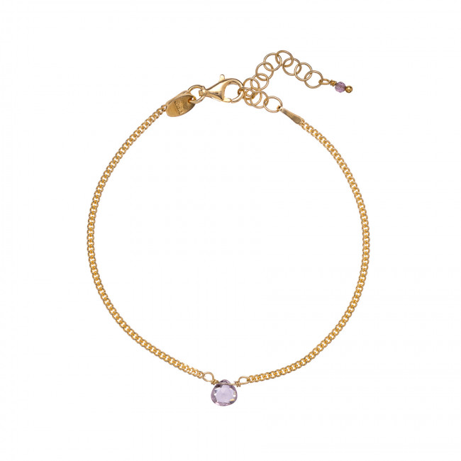 BRACCIALE ALISIA ARGENTO 925 AL4076-ORO-SPINELLO