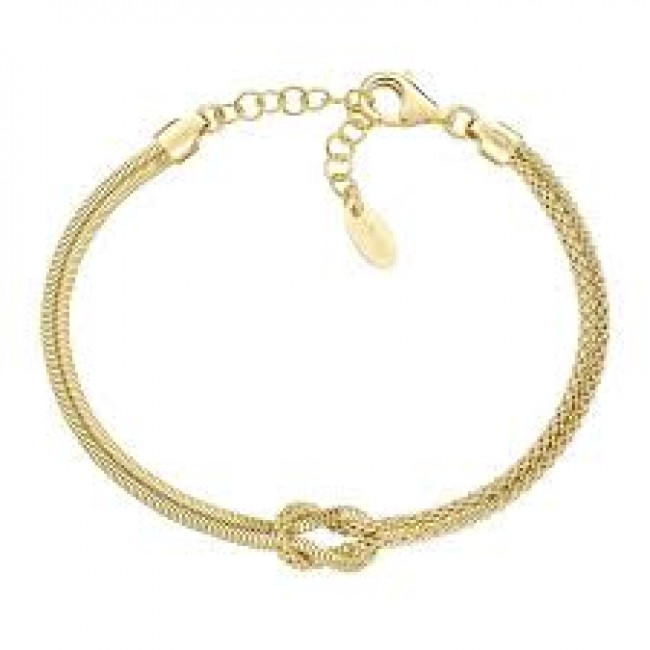 BRACCIALE ARGENTO NODO D'AMORE AMEN BRNOAMGG16