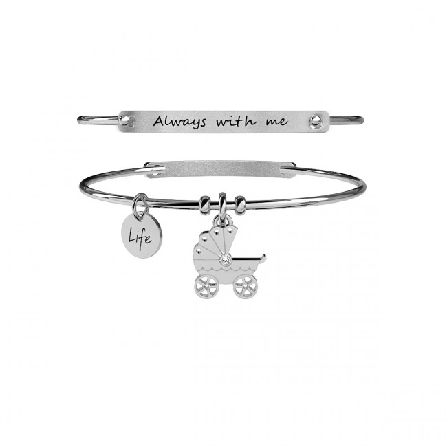 BRACCIALE KLIDULT SPECIAL MOMENT CARROZZINA ALWAYS WITH ME 231666