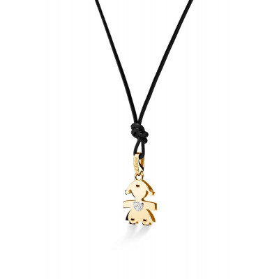 Collana Con Bimba In Oro 18kt - Prestigio Argenti e Ori